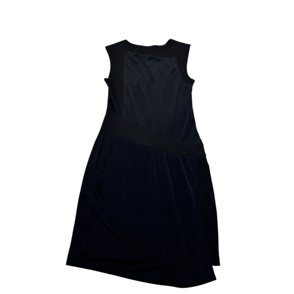 Helmut Lang Sheath Ruche Waist Dress Black - Picture 2 of 11